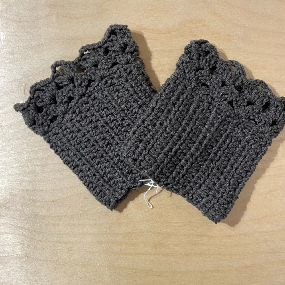 Handmade Crochet Boot Covers (FC)